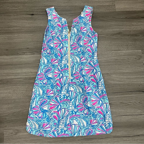 Lilly Pulitzer for Target My Fans Blue Mini Dress 4 - Picture 5 of 6